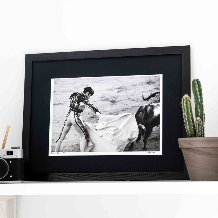 Fotografia autorska czarno biała "Corrida, Mijas II"