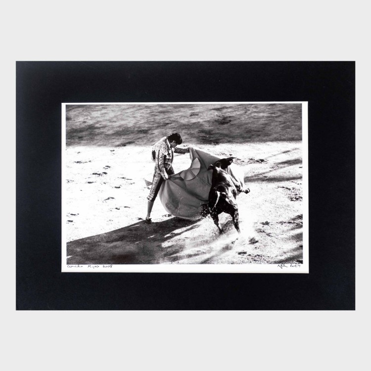 Fotografia autorska czarno biała "Corrida, Mijas I"