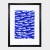 Egzemplarz kolekcjonerski No: 1/21 Linoryt - Sardines - sardynki, w ramie 30x40cm