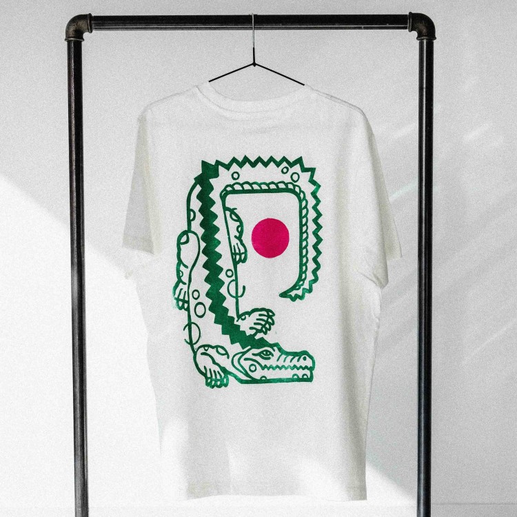 Aligator - Koszulka z linorytem+ CUSTOM, relaxed fit