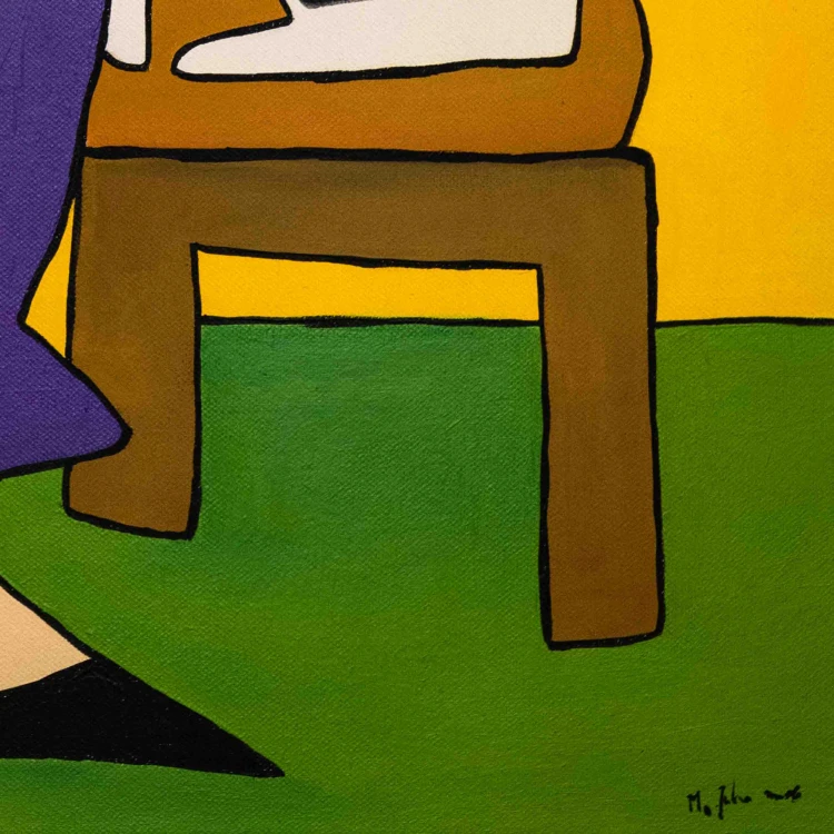 obraz Las Felinas akryl/płótno 60x80cm w ramie, 2026