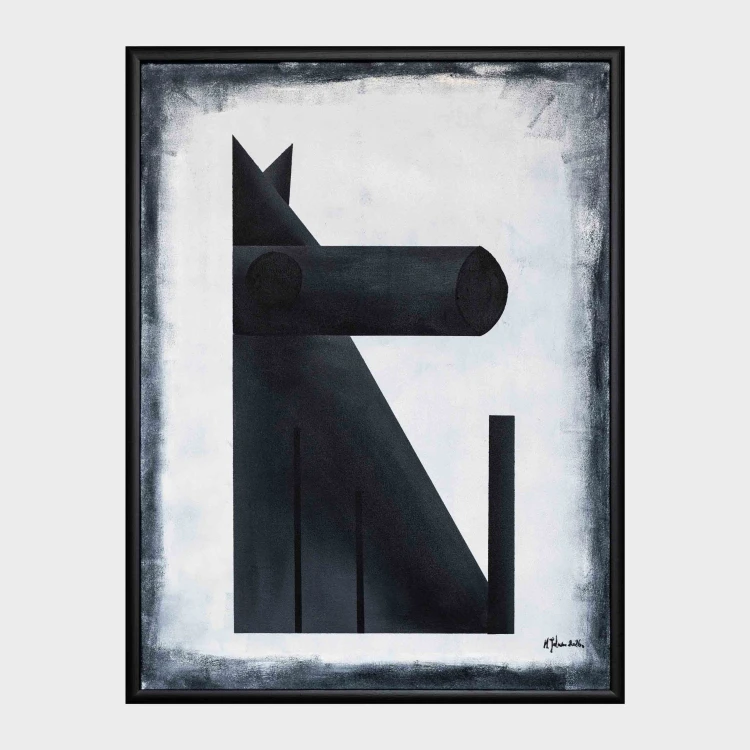 obraz Canis akryl/płótno 60x80cm w ramie, 2026