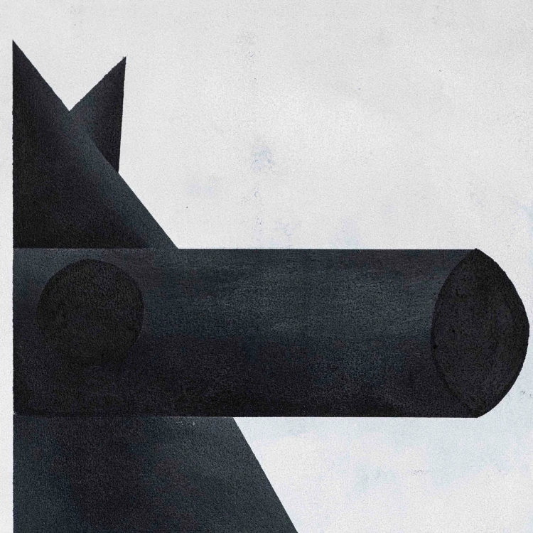obraz Canis akryl/płótno 60x80cm w ramie, 2026