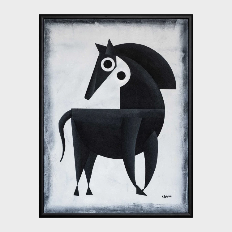 obraz Equus akryl/płótno 60x80cm w ramie, 2026
