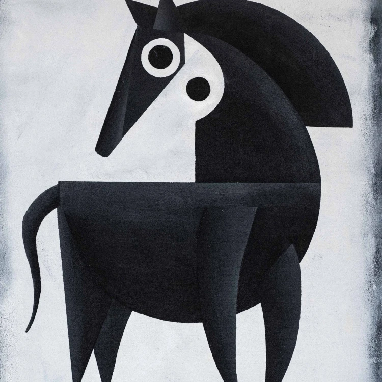 obraz Equus akryl/płótno 60x80cm w ramie, 2026