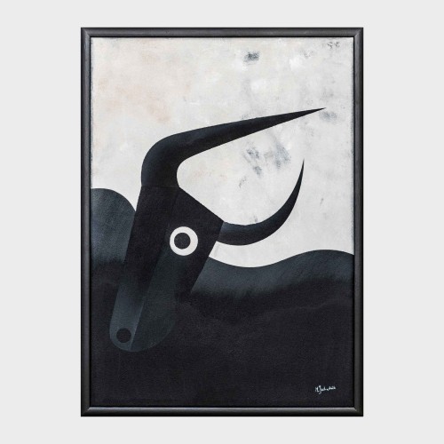obraz Taurus II akryl/płótno 50x70cm w ramie, 2026