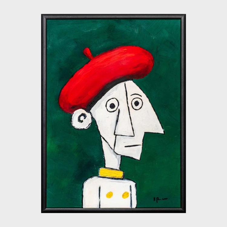 obraz Pawlo III akryl/płótno 50x70cm w ramie, 2026
