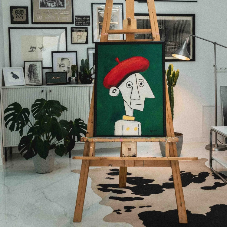obraz Pawlo III akryl/płótno 50x70cm w ramie, 2026