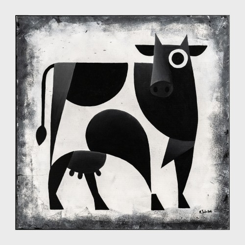 obraz Vaca akryl/płótno 60x60cm, 2026