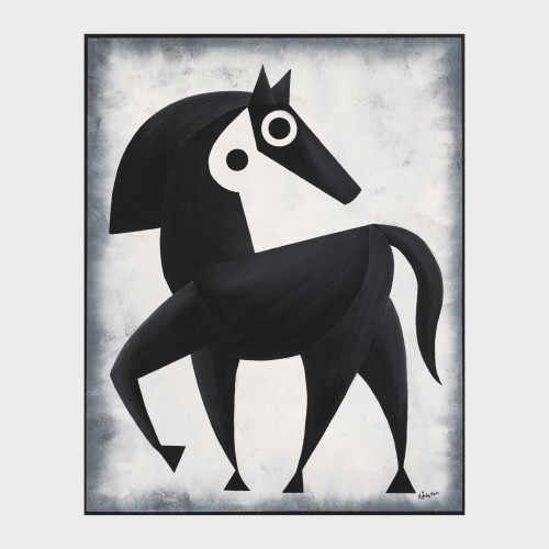 obraz Equus II akryl/płótno 80x100cm , 2026