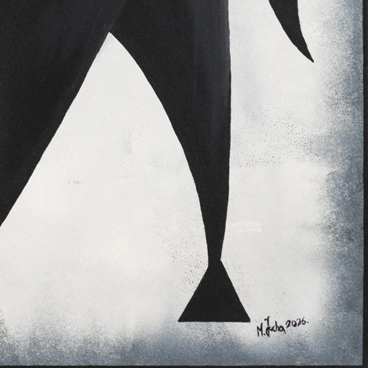 obraz Equus II akryl/płótno 80x100cm , 2026