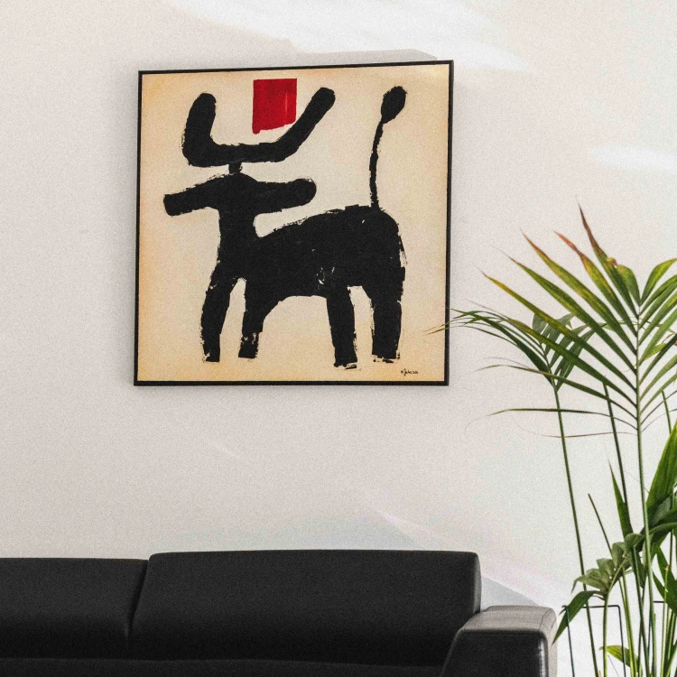 obraz Taurus IV akryl/płótno 80x80cm, 2026