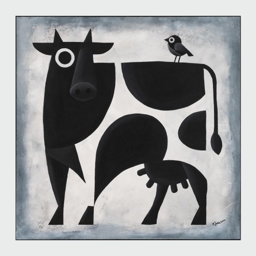 obraz Vaca III akryl/płótno 90x90cm, 2026