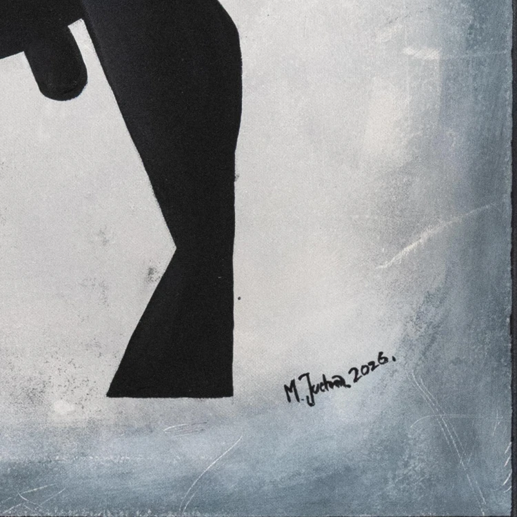 obraz Vaca III akryl/płótno 90x90cm, 2026